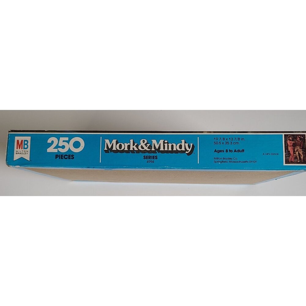 Vintage Mork & Mindy Jigsaw Puzzle 250 Pieces Milton Bradley 1979 Factory Sealed - Picture 5 of 6